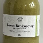 Krem brokułowy ze szpinakiem