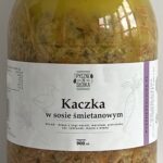 Kaczka w sosie śmietanowym