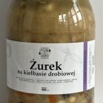 Żurek na kiełbasie drobiowej