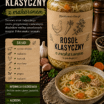 Rosół klasyczny z makaronem