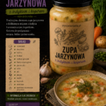 Zupa jarzynowa z indykiem i koprem