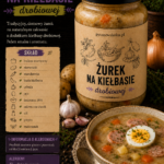 Żurek na kiełbasie drobiowej